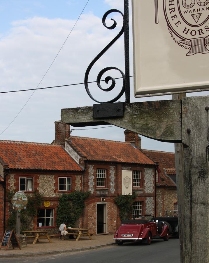 The Three Horseshoes Warham 외부 사진
